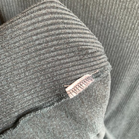 Rag & Bone Teal V-Neck Long Sleeve Shirt - Picture 8 of 8